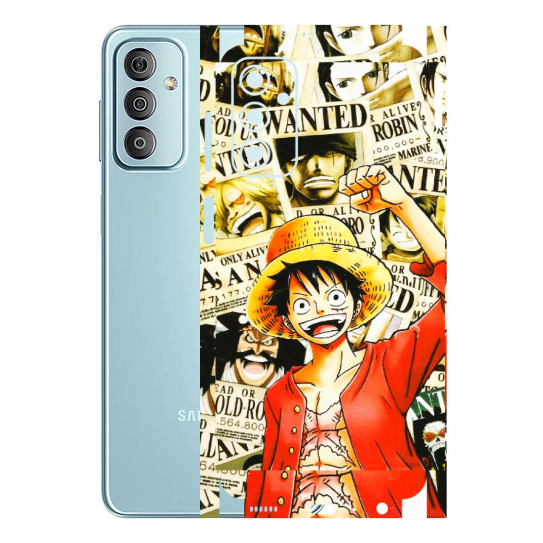 Samsung M/F/Note/Flip and C Phone Skins (All Models) - Luffy Anime - 3D Embossed Finish (L-177) Samsung Galaxy F23