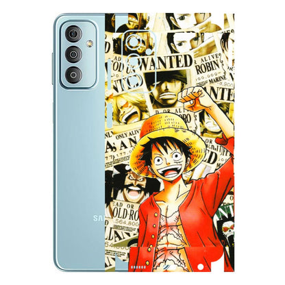 Samsung M/F/Note/Flip and C Phone Skins (All Models) - Luffy Anime - 3D Embossed Finish (L-177) Samsung Galaxy F23