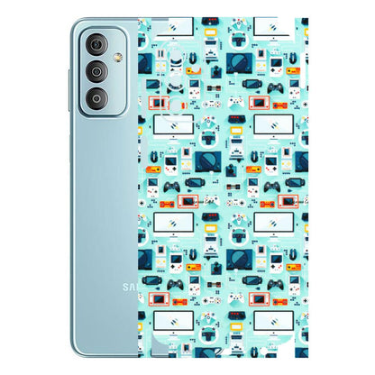 Samsung M/F/Note/Flip and C Phone Skins (All Models) - Gadgets Doodle - 3D Embossed Finish (L-184) Samsung Galaxy F23