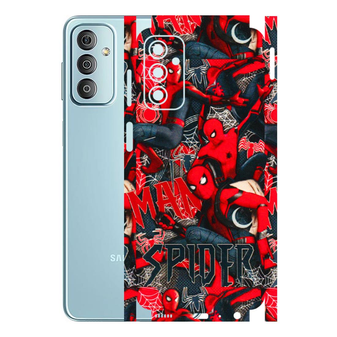 Samsung M/F/Note/Flip and C Phone Skins (All Models) - SpiderMan Cool - 3D Embossed Finish (L-188) Samsung Galaxy F23