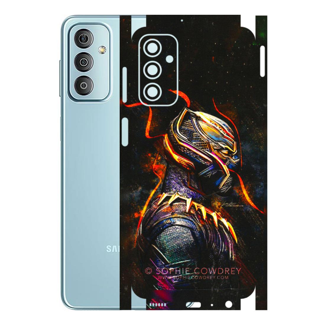 Samsung M/F/Note/Flip and C Phone Skins (All Models) - Black Panther - 3D Embossed Finish (L-190) Samsung Galaxy F23