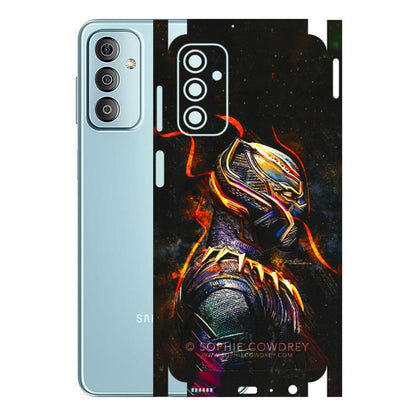 Samsung M/F/Note/Flip and C Phone Skins (All Models) - Black Panther - 3D Embossed Finish (L-190) Samsung Galaxy F23