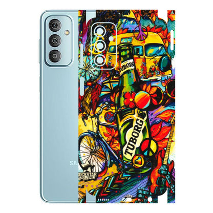 Samsung M/F/Note/Flip and C Phone Skins (All Models) - Cool Beer Bottle - 3D Embossed Finish (L-193) Samsung Galaxy F23