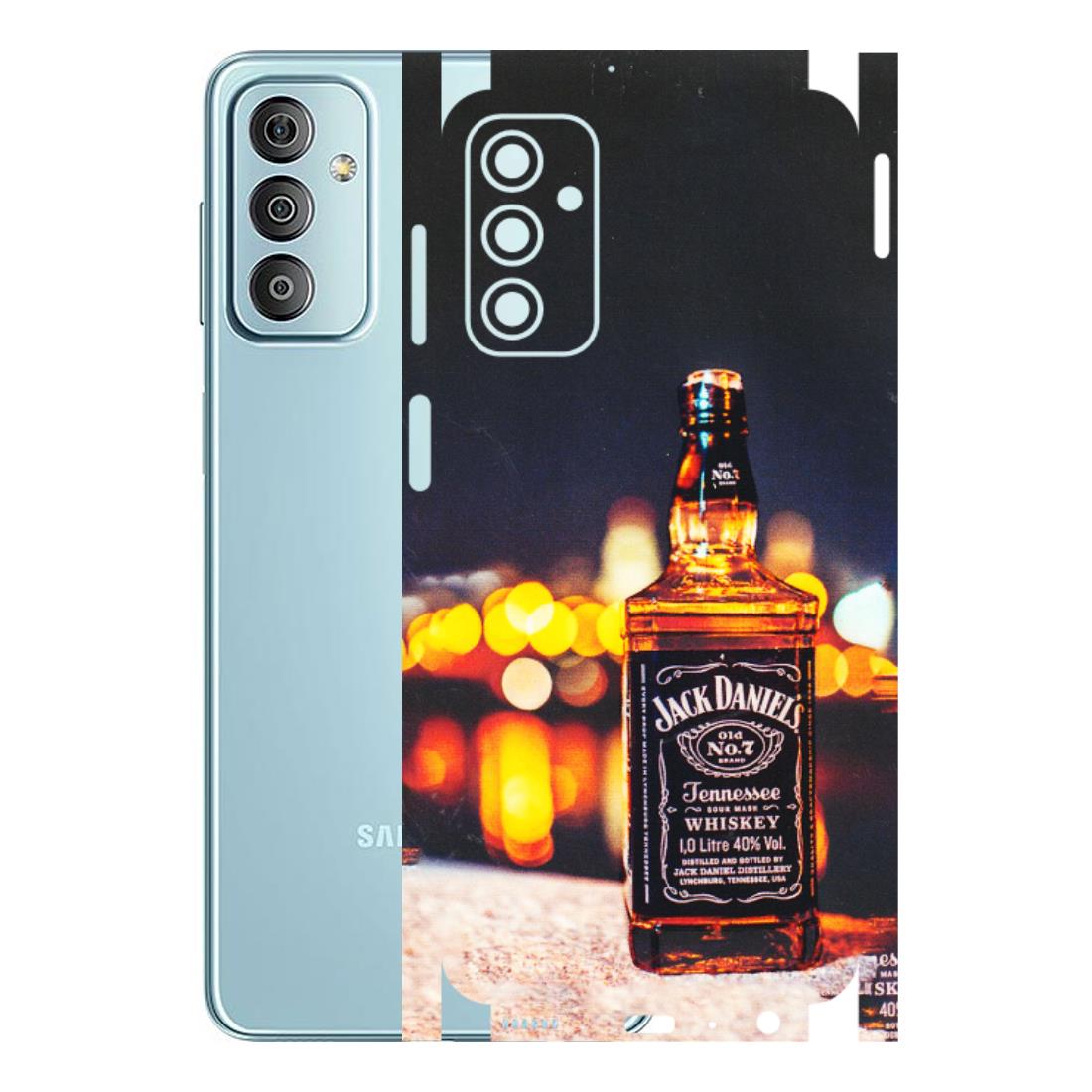 Samsung M/F/Note/Flip and C Phone Skins (All Models) - JD Whiskey Bottle - 3D Embossed Finish (L-20) Samsung Galaxy F23