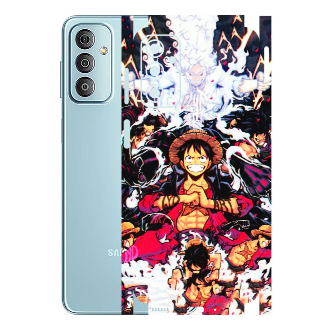 Samsung M/F/Note/Flip and C Phone Skins (All Models) - Luffy Anime Character - 3D Embossed Finish (L-203) Samsung Galaxy F23