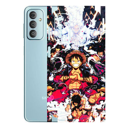 Samsung M/F/Note/Flip and C Phone Skins (All Models) - Luffy Anime Character - 3D Embossed Finish (L-203) Samsung Galaxy F23