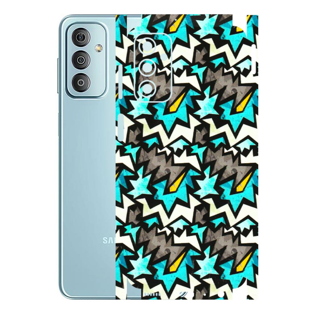 Samsung M/F/Note/Flip and C Phone Skins (All Models) - Funky Zig Zag - 3D Embossed Finish (L-223) Samsung Galaxy F23
