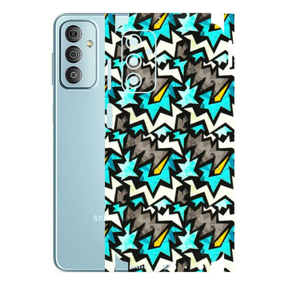 Samsung M/F/Note/Flip and C Phone Skins (All Models) - Funky Zig Zag - 3D Embossed Finish (L-223) Samsung Galaxy F23