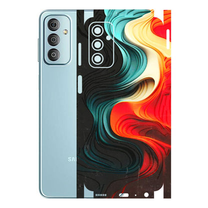 Samsung M/F/Note/Flip and C Phone Skins (All Models) - The Silky Swirl - 3D Embossed Finish (L-240) Samsung Galaxy F23