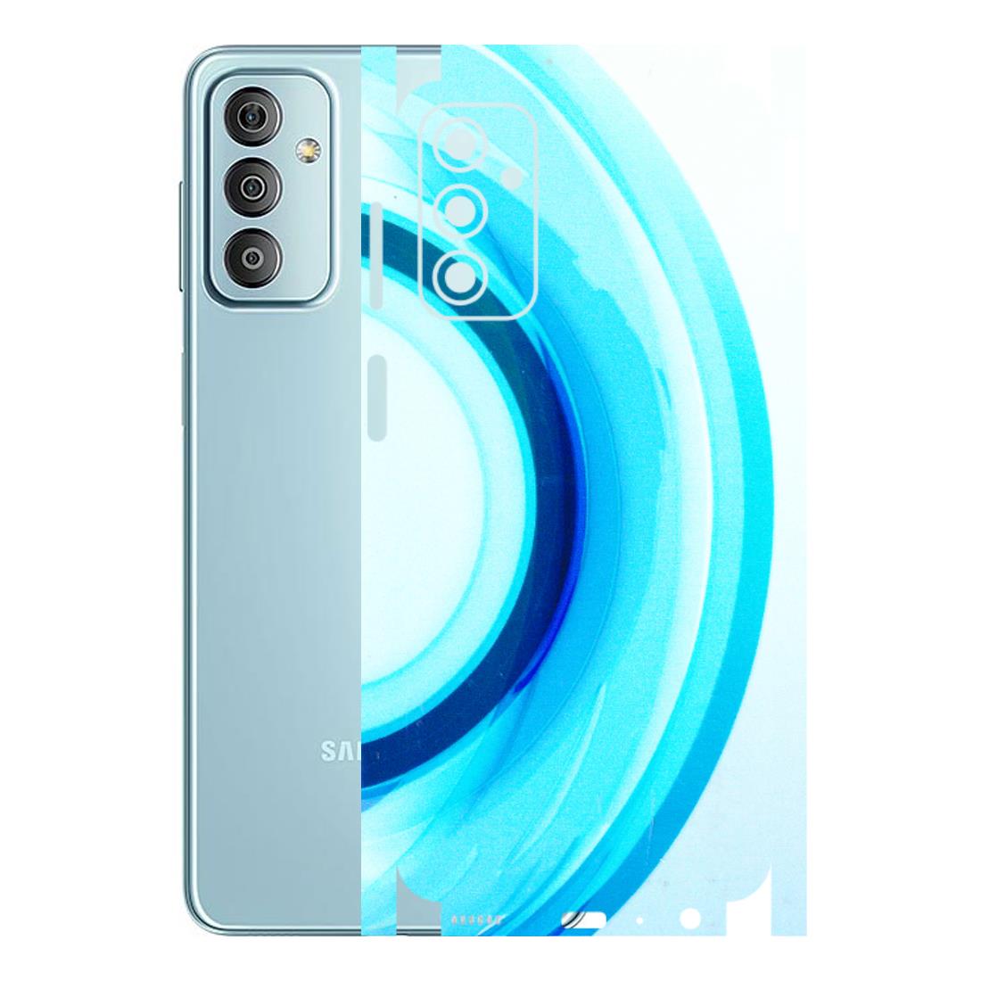 Samsung M/F/Note/Flip and C Phone Skins (All Models) - The Blue Curve - 3D Embossed Finish (L-244) Samsung Galaxy F23