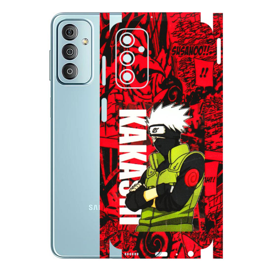Samsung M/F/Note/Flip and C Phone Skins (All Models) - Kakashi Red Anime - 3D Embossed Finish (L-251) Samsung Galaxy F23