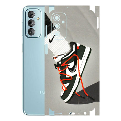 Samsung M/F/Note/Flip and C Phone Skins (All Models) - New Grey Sneaker - 3D Embossed Finish (L-261) Samsung Galaxy F23