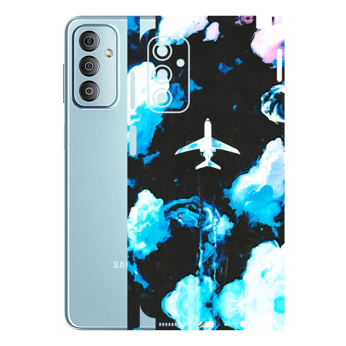 Samsung M/F/Note/Flip and C Phone Skins (All Models) - Travel In Airline - 3D Embossed Finish (L-264) Samsung Galaxy F23