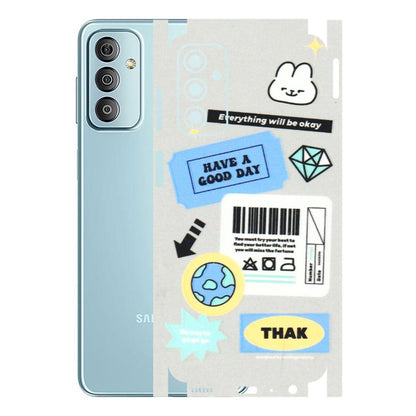 Samsung M/F/Note/Flip and C Phone Skins (All Models) - Will Be Okay Design - 3D Embossed Finish (L-316) Samsung Galaxy F23