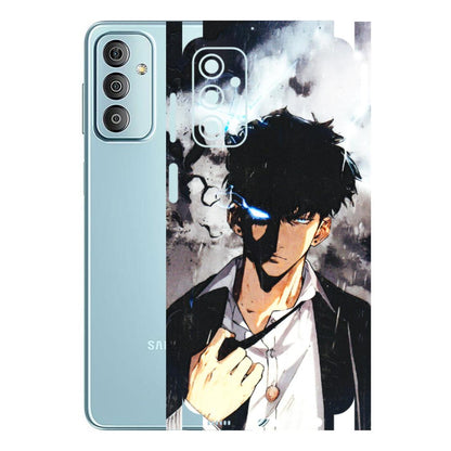 Samsung M/F/Note/Flip and C Phone Skins (All Models) - Sung Jinwoo Manhwa Anime - 3D Embossed Finish (L-328) Samsung Galaxy F23
