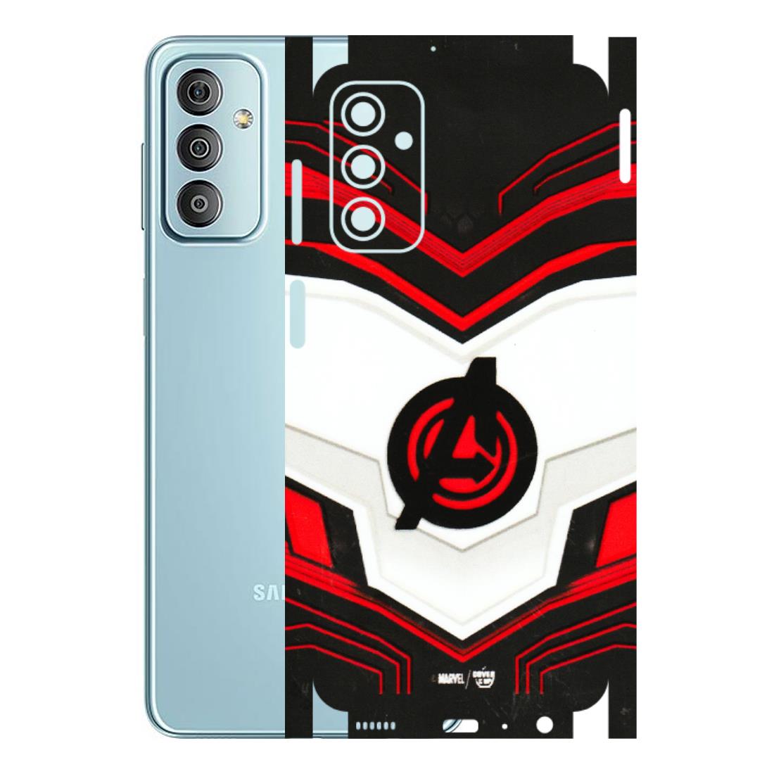 Samsung M/F/Note/Flip and C Phone Skins (All Models) - Avengers Logo - 3D Embossed Finish (L-55) Samsung Galaxy F23