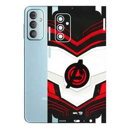 Samsung M/F/Note/Flip and C Phone Skins (All Models) - Avengers Logo - 3D Embossed Finish (L-55) Samsung Galaxy F23