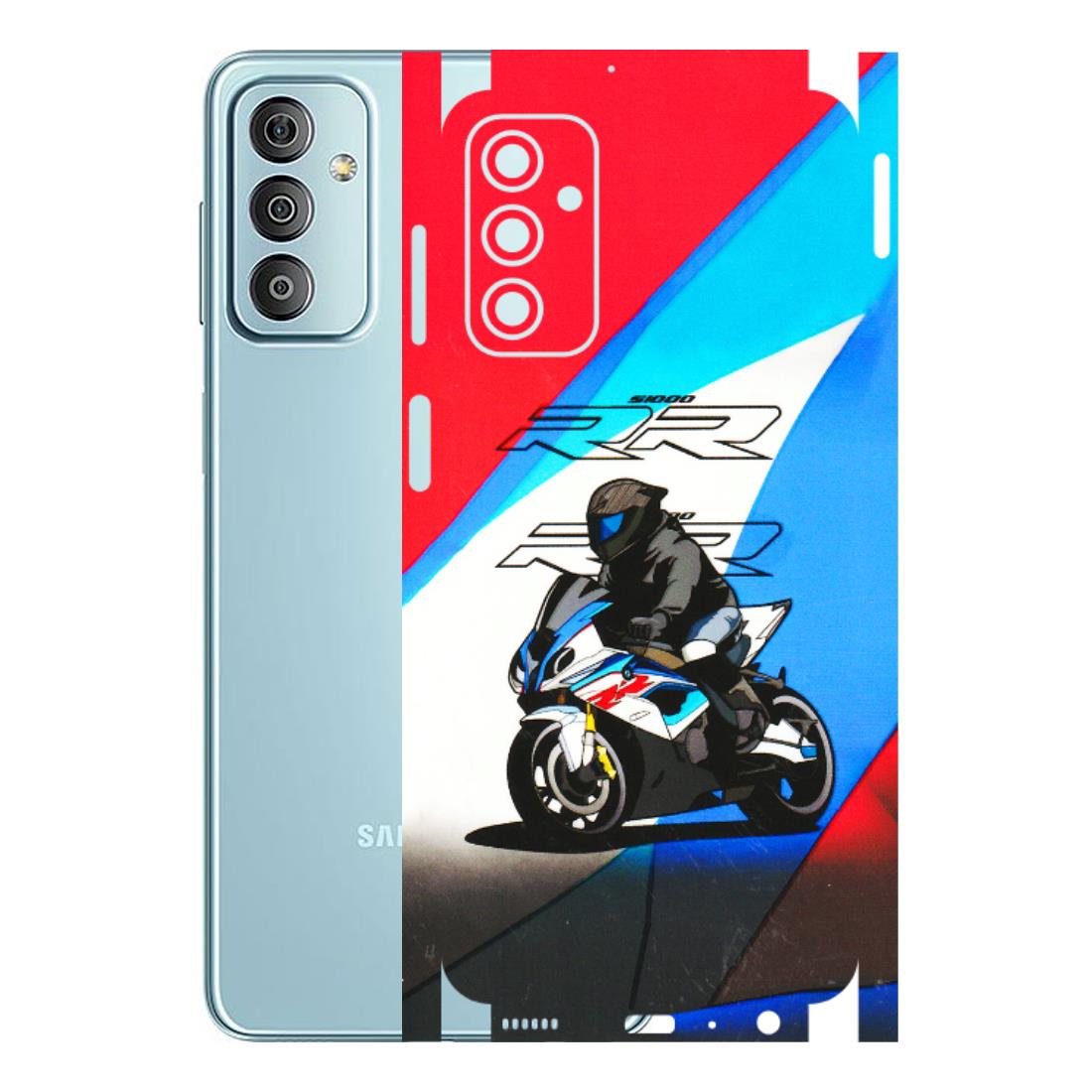Samsung M/F/Note/Flip and C Phone Skins (All Models) - Bikers Love - 3D Embossed Finish (L-58) Samsung Galaxy F23
