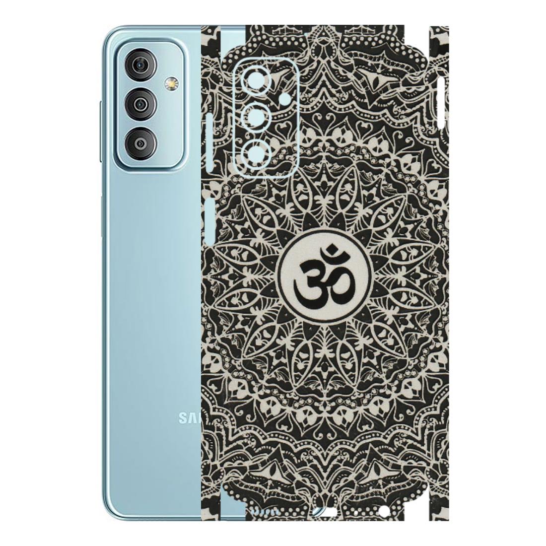 Samsung M/F/Note/Flip and C Phone Skins (All Models) - Aum Elegant Mandala - 3D Embossed Finish (L-62) Samsung Galaxy F23