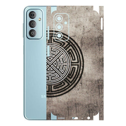 Samsung M/F/Note/Flip and C Phone Skins (All Models) - Mysterious Circular Design - 3D Embossed Finish (L-63) Samsung Galaxy F23
