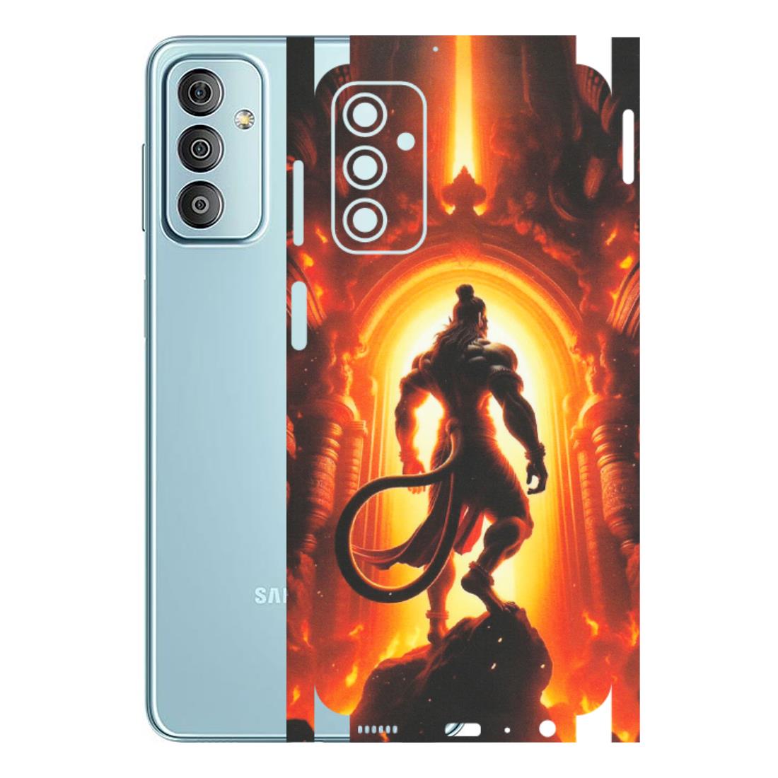 Samsung M/F/Note/Flip and C Phone Skins (All Models) - HanumanJi - Matte Finish (M-06) Samsung Galaxy F23