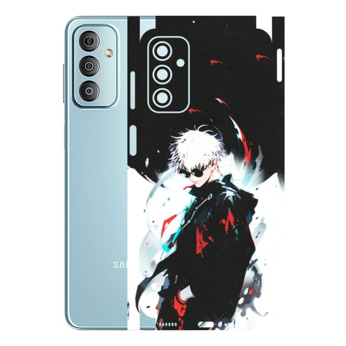 Samsung M/F/Note/Flip and C Phone Skins (All Models) - Gojo Powerful Charater Kaisen Anime - Matte Finish (M-144) Samsung Galaxy F23