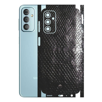 Samsung M/F/Note/Flip and C Phone Skins (All Models) - Black Snack Leather - Matte Finish (M-147) Samsung Galaxy F23