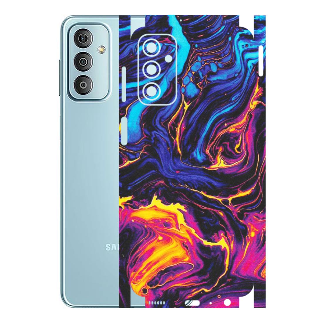 Samsung M/F/Note/Flip and C Phone Skins (All Models) - Abstract Paint Classy - Matte Finish (M-15) Samsung Galaxy F23