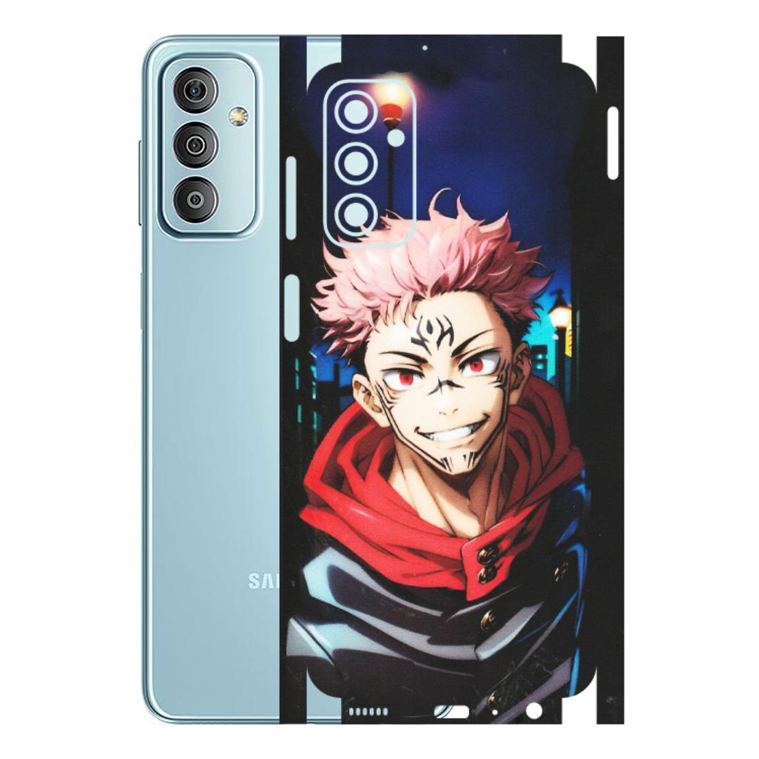 Samsung M/F/Note/Flip and C Phone Skins (All Models) - Yuji Itadori Funny Face Anime - Matte Finish (M-152) Samsung Galaxy F23