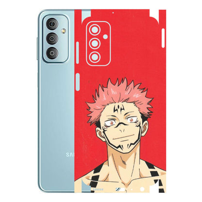 Samsung M/F/Note/Flip and C Phone Skins (All Models) - Ryomen Sukuna Fun Anime - Matte Finish (M-153) Samsung Galaxy F23
