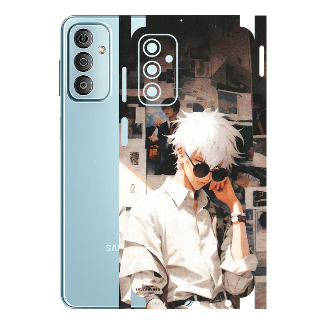 Samsung M/F/Note/Flip and C Phone Skins (All Models) - Gojo Satoru Jujustu Kaisen Anime - Matte Finish (M-156) Samsung Galaxy F23
