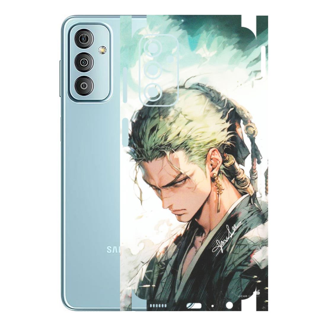 Samsung M/F/Note/Flip and C Phone Skins (All Models) - Pirate Hunter One Piece Anime - Matte Finish (M-157) Samsung Galaxy F23