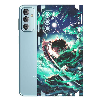 Samsung M/F/Note/Flip and C Phone Skins (All Models) - Sword Fighter Anime - Matte Finish (M-29) Samsung Galaxy F23