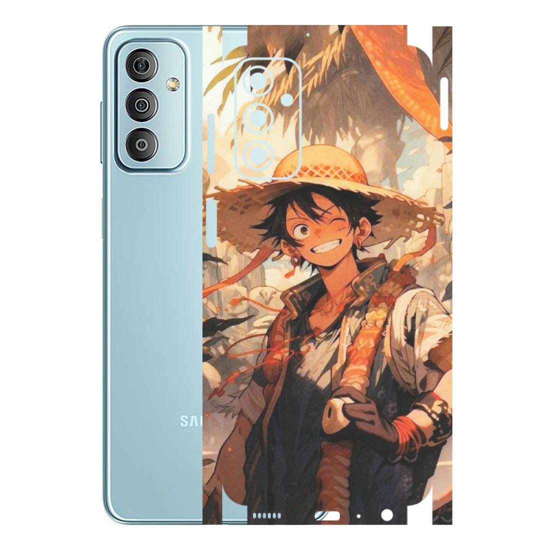 Samsung M/F/Note/Flip and C Phone Skins (All Models) - Anime Character Smile - Matte Finish (M-33) Samsung Galaxy F23