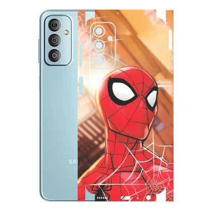 Samsung M/F/Note/Flip and C Phone Skins (All Models) - Spiderman Face New - Matte Finish (M-41) Samsung Galaxy F23