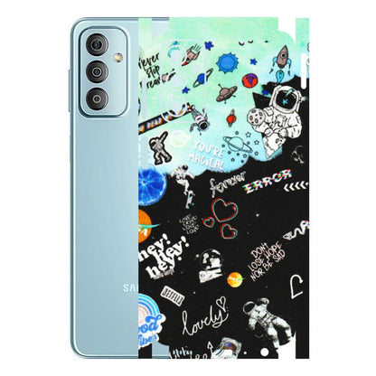 Samsung M/F/Note/Flip and C Phone Skins (All Models) - Living In A Space Dream - Matte Finish (M-46) Samsung Galaxy F23