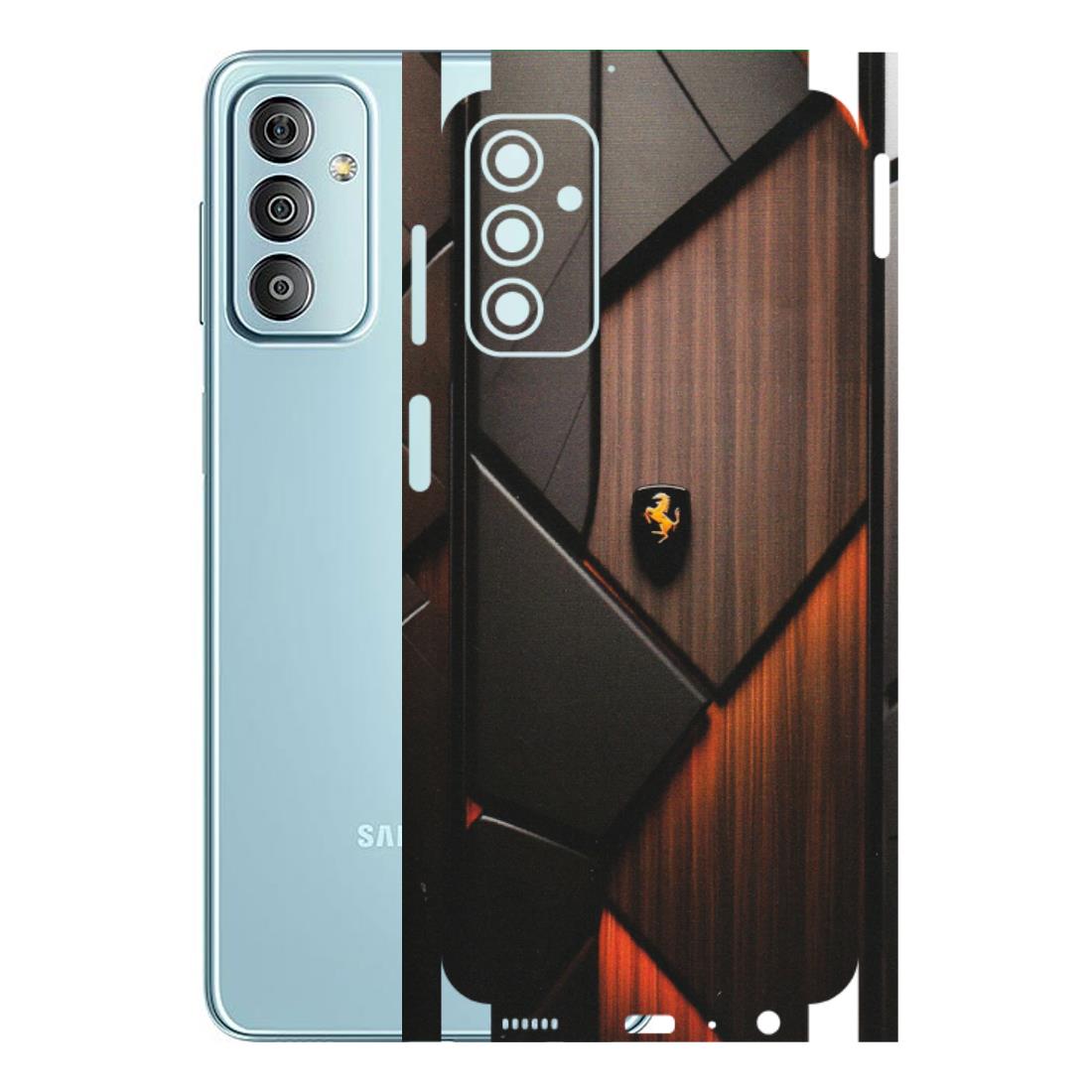 Samsung M/F/Note/Flip and C Phone Skins (All Models) - Lambo Beauty Wood Pattern Sober - Matte Finish (M-51) Samsung Galaxy F23