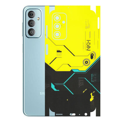 Samsung M/F/Note/Flip and C Phone Skins (All Models) - Black Yellow Technica - Matte Finish (M-53) Samsung Galaxy F23