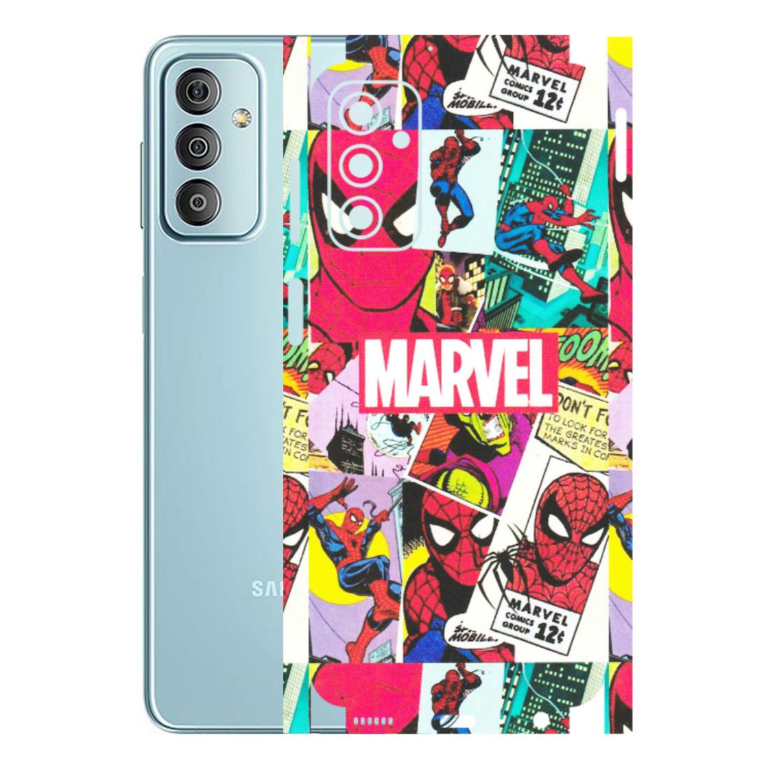 Samsung M/F/Note/Flip and C Phone Skins (All Models) - Marvel Comic Spiderman Grafitti - Matte Finish (M-72) Samsung Galaxy F23