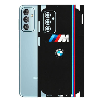 Samsung M/F/Note/Flip and C Phone Skins (All Models) - Styling With Black BMW - Matte Finish (M-74) Samsung Galaxy F23
