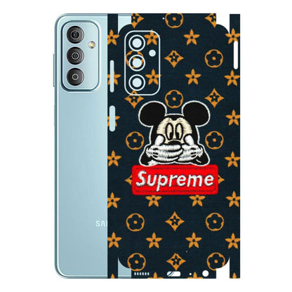 Samsung M/F/Note/Flip and C Phone Skins (All Models) - Mickey Supreme - Matte Finish (M-83) Samsung Galaxy F23