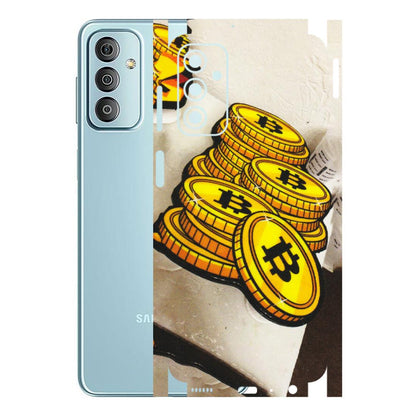 Samsung M/F/Note/Flip and C Phone Skins (All Models) - Billionaire Bitcoin Collection - Matte Finish (M-92) Samsung Galaxy F23