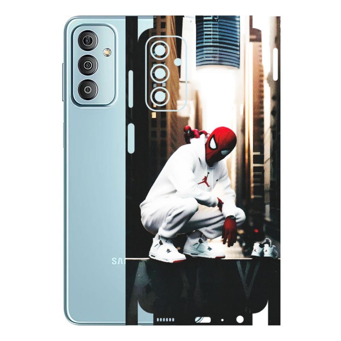 Samsung M/F/Note/Flip and C Phone Skins (All Models) - Sportsman Spider Man - Matte Finish (M-94) Samsung Galaxy F23