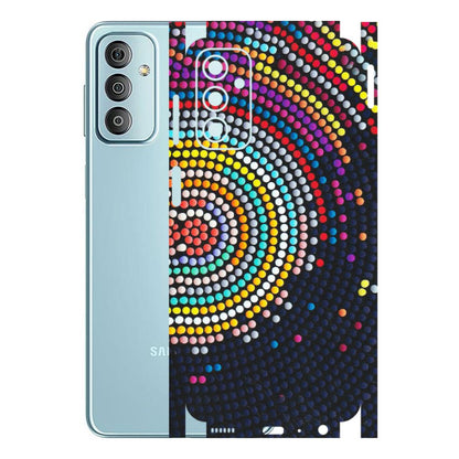 Samsung M/F/Note/Flip and C Phone Skins (All Models) - Rainbow Dot Mandala - Matte Finish (M-97) Samsung Galaxy F23
