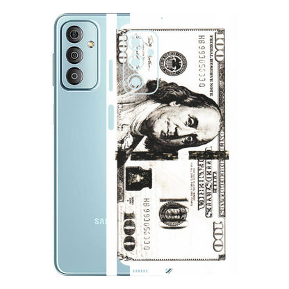 Samsung M/F/Note/Flip and C Phone Skins (All Models) - 100 Dollar Currency - Transparent Finish (T-01) Samsung Galaxy F23