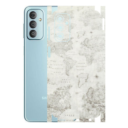 Samsung M/F/Note/Flip and C Phone Skins (All Models) - World Travel Map - Transparent Finish (T-04) Samsung Galaxy F23