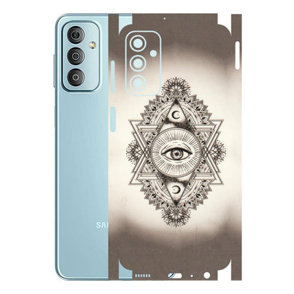 Samsung M/F/Note/Flip and C Phone Skins (All Models) - Illuminati Great Eye - Transparent Finish (T-14) Samsung Galaxy F23