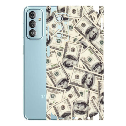 Samsung M/F/Note/Flip and C Phone Skins (All Models) - Dollar Lover - Transparent Finish (T-17) Samsung Galaxy F23