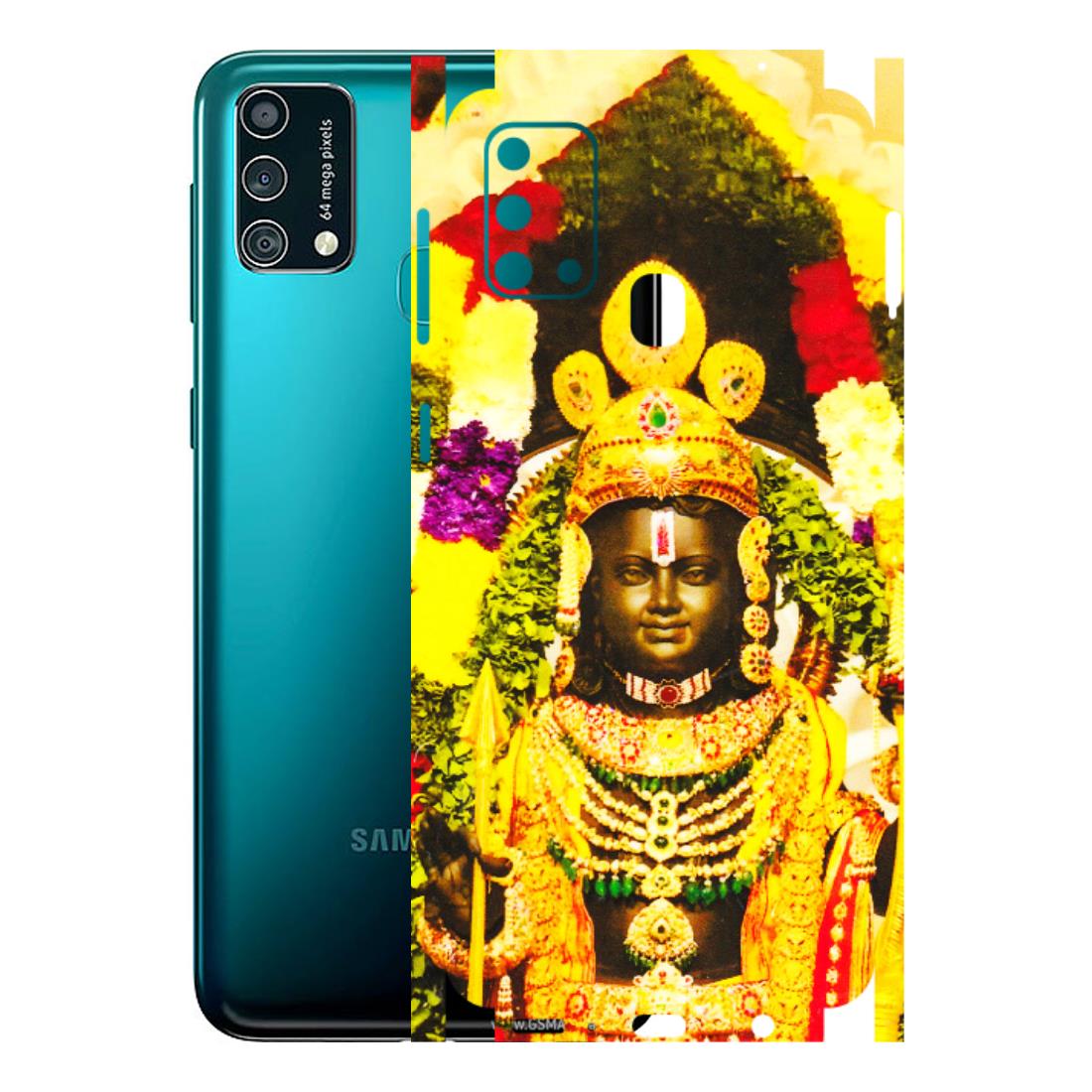 Samsung M/F/Note/Flip and C Phone Skins (All Models) - Ram Lalla Ayodhya - 3D Embossed Finish (L-103) Samsung Galaxy F41