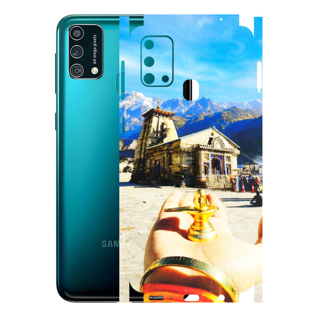 Samsung M/F/Note/Flip and C Phone Skins (All Models) - Beauty of Kedarnath - 3D Embossed Finish (L-108) Samsung Galaxy F41